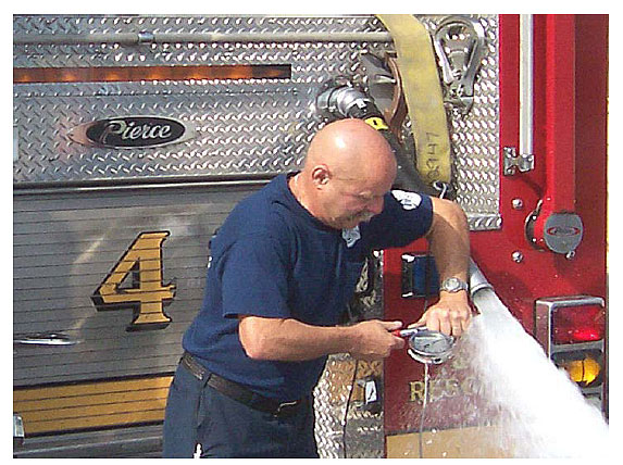 Anchor and Hold Water Delivery Evolutions for Wildland-Urban Interface Firefighting Operations