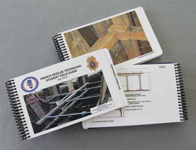 University of Illinois Fire Service Institute's (IFSI's) TRENCH RESCUE TECHNICIAN STUDENT FIELD GUIDE (TFOG)