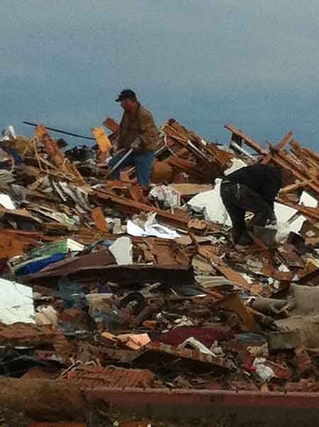 On the Ground in Moore (OK) After the Tornado