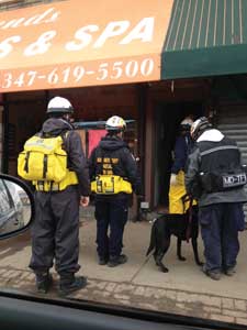 (4) MD-TF1 and PA-TF1 searching the Rockaways.