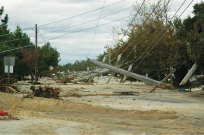 (4) Looking north at Route 35 and Downer Avenue.