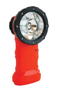 Bright Star Lighting Products' RIGHT-ANGLE (RA) LED RESPONDER FLASHLIGHT