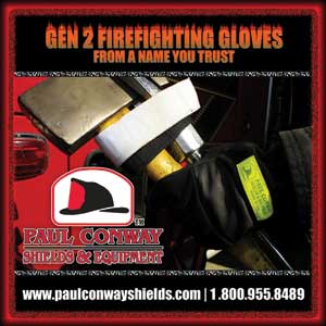 Paul Conway Shields & Equipment's GEN 2 STRUCURAL FIREFIGHTING GLOVES