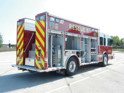 Marion's RESCUE VEHICLE