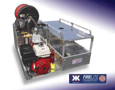 Kimtek's FIRELITE® SUPERMAX TRANSPORT COMPACT SKID UNIT