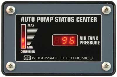 Kussmaul's AUTO PUMP STATUS CENTER P/N 091-198-12-AP