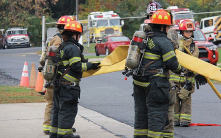 (6) Repetitive hands-on training is the best way to train junior firefighters.