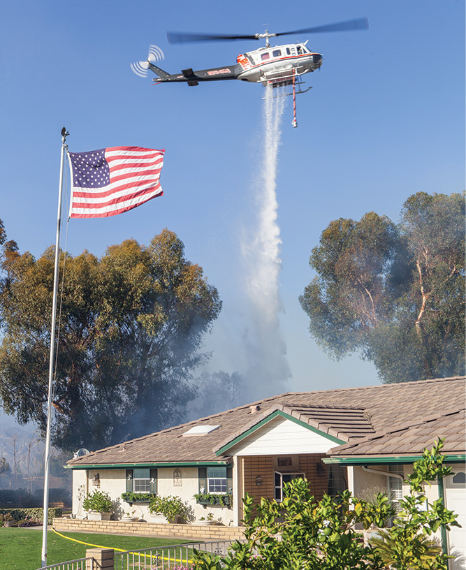 Rotor-wing aircraft are the most versatile used in wildland incident management.