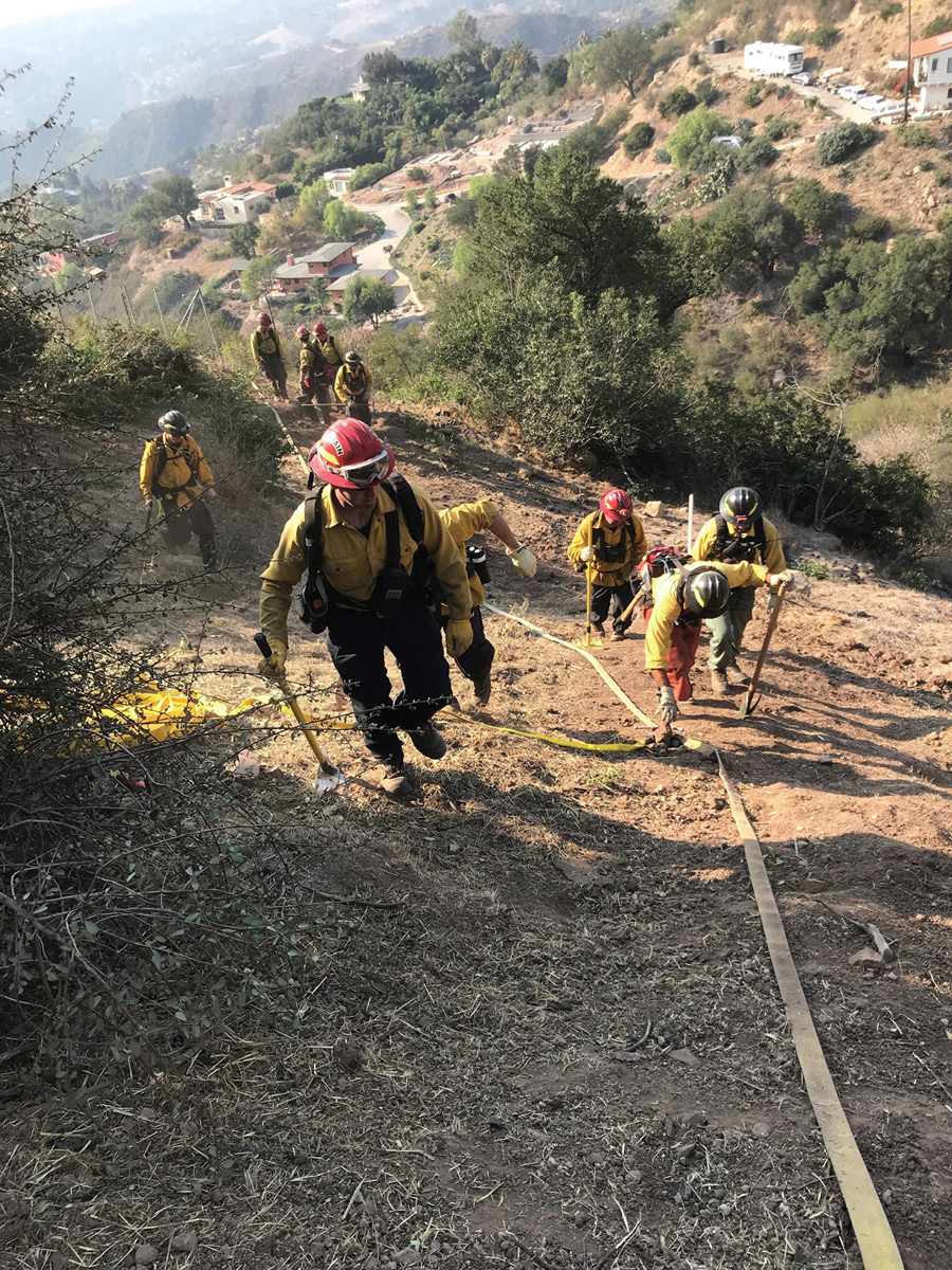 Consider addressing the basic needs of all wildland firefighters so they can perform at their best. (Photos by author.)