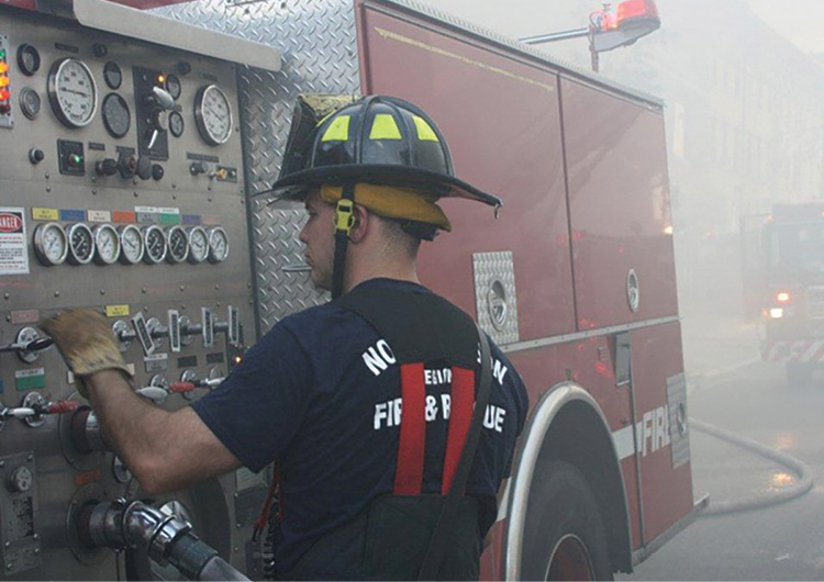 Training at routine calls will improve the operational readiness of firefighters during real emergencies. (Photo by Ron Jeffers.)