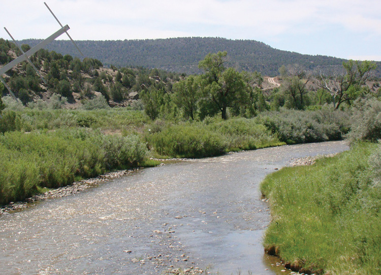 An indirect attack can make use of natural barriers such as a river or stream.