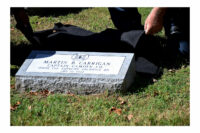 Gravestone for fallen Camden City (NJ) Fire Captain Martin B. Carrigan