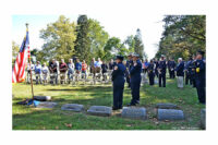 Camden City (NJ) fire personnel at the memorial.