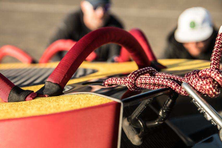 Rescue sled rigging check