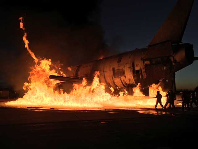 Port of Seattle firefighter training