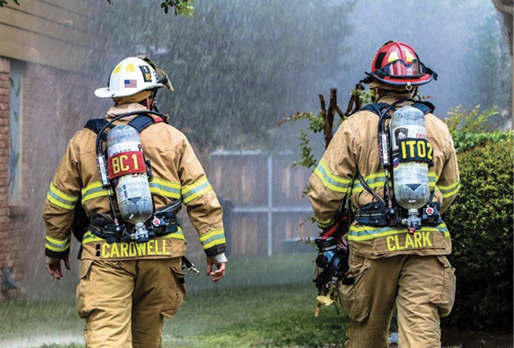 Using later-arriving chiefs as divisions (especially on the interior) is a great way to cut down on radio traffic. A chief who is assigned as an interior division will use face-to-face communications with interior crews. He can then relay critical information, including CAN reports (conditions, actions, needs) to Command.