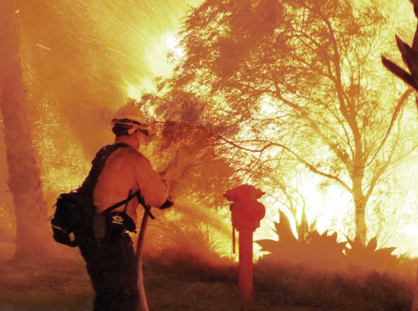 Wildland firefighter