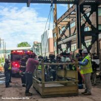 Construction site rescue in Hackensack