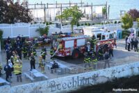 FDNY firefighters respond to a fatal plane crash