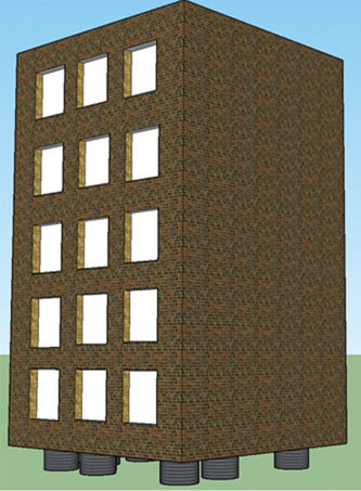 Figure 2. Fictitious Seismic Design