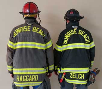 Difference in bunker gear markings