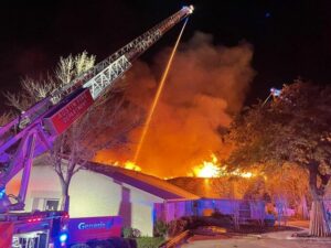 Austin (TX) Fire Department crews respond to vacant senior facility.