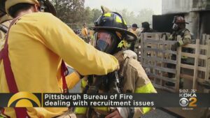 Pittsburgh firefighter recruits