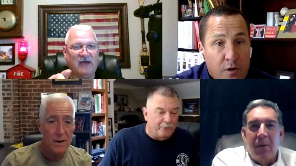 Rick Lasky, Terry McGrath, Scott Thompson, John Salka, and Bobby Halton