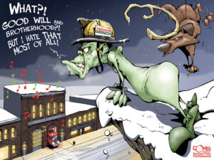 Firehouse grinch