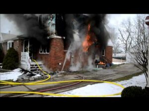 Erie County NY house fire