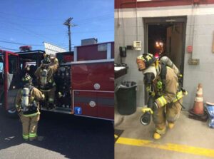 Firefighter hoseline training drills