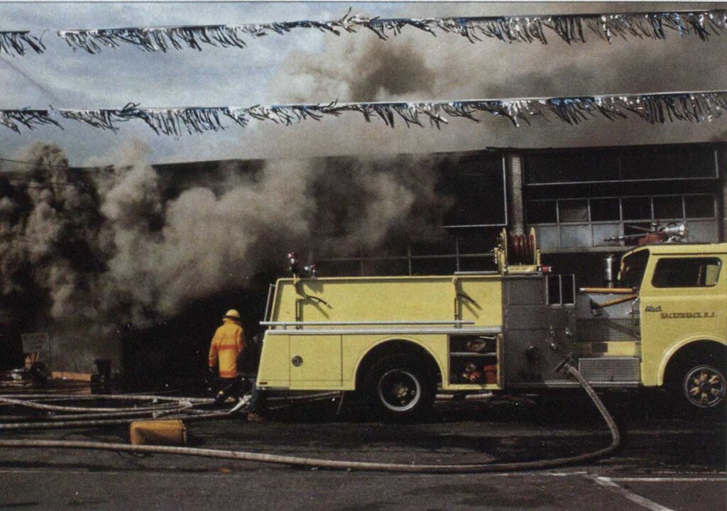 Firefighters on scene at Hackensack Ford fire