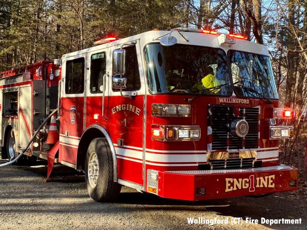 Wallingford CT fire truck