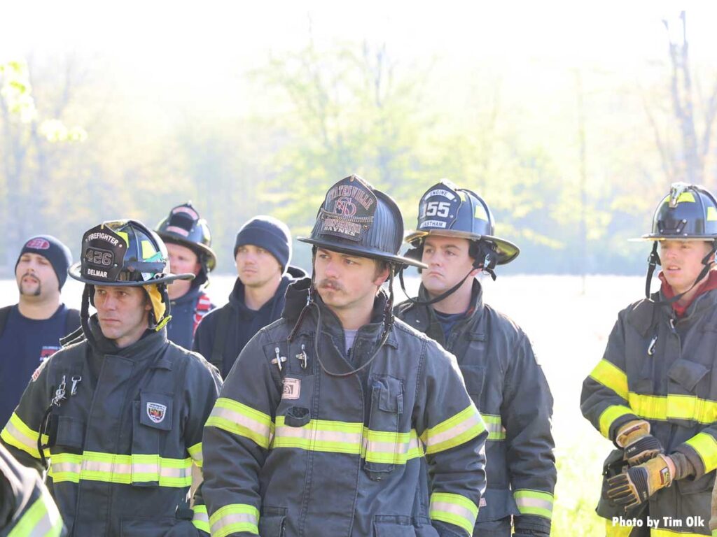 Firefighters training at FDIC 2023