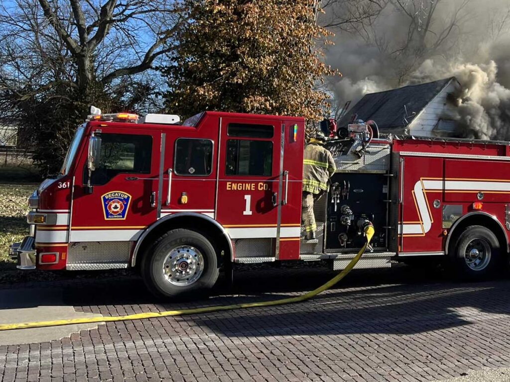 Decatur IL fire truck