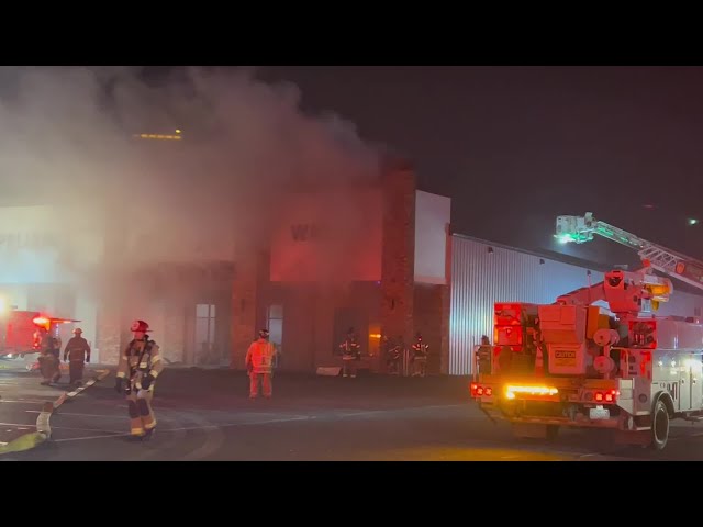 Firefighters Battle Four-Alarm Fire at PA Strip Mall - News