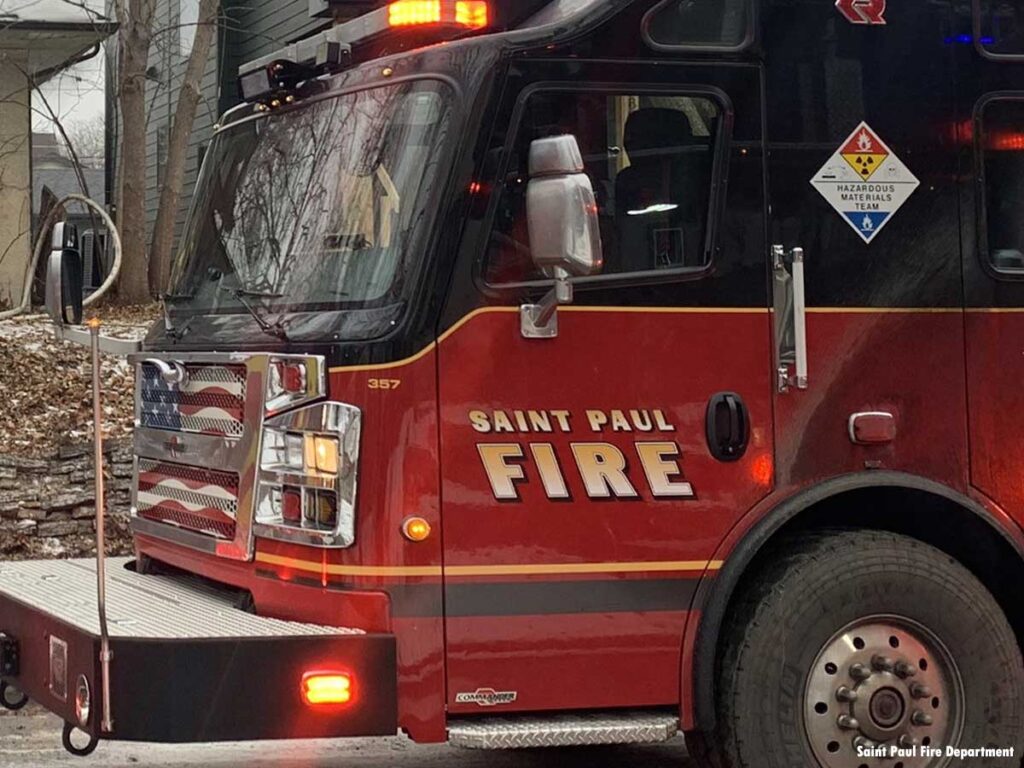 St Paul Minnesota fire truck