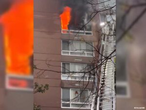 D.C. fire at senior living apartments