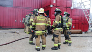 Training probie firefighters