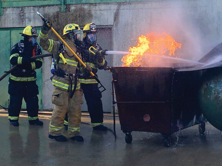 Exterior Life Fire Props for Firefighter Training - Fire Engineering