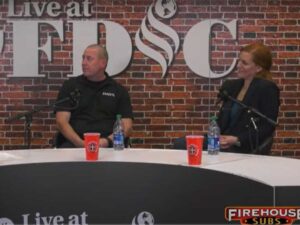 Stephanie White and her guests at FDIC 2024