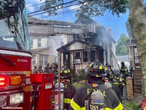 FDNY firefighters respond to second alarm fire in Queens