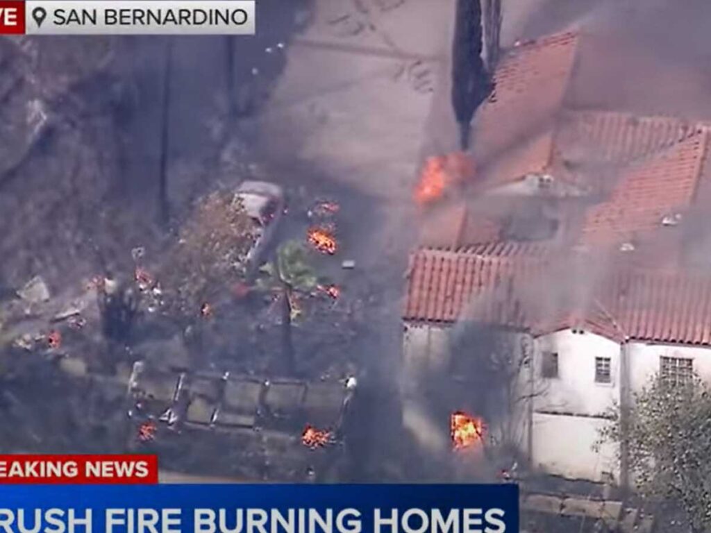 San Bernardino fire