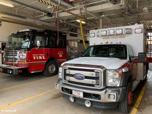 St. Paul MN fire apparatus and ambulance