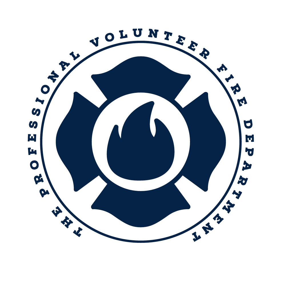 The Professional Volunteer Fire Department Logo