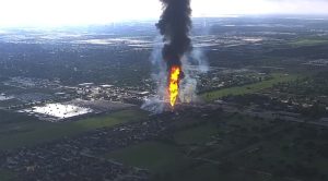 Houston pipeline explosion