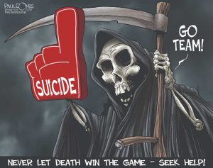 Grim reaper and suicide