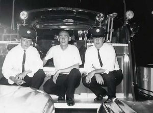 Jack McElfish and other firefighters