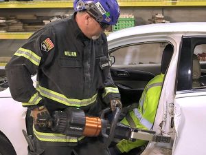 Rear door removal extrication