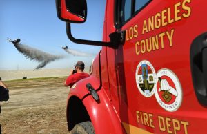 L.A. County fire truck